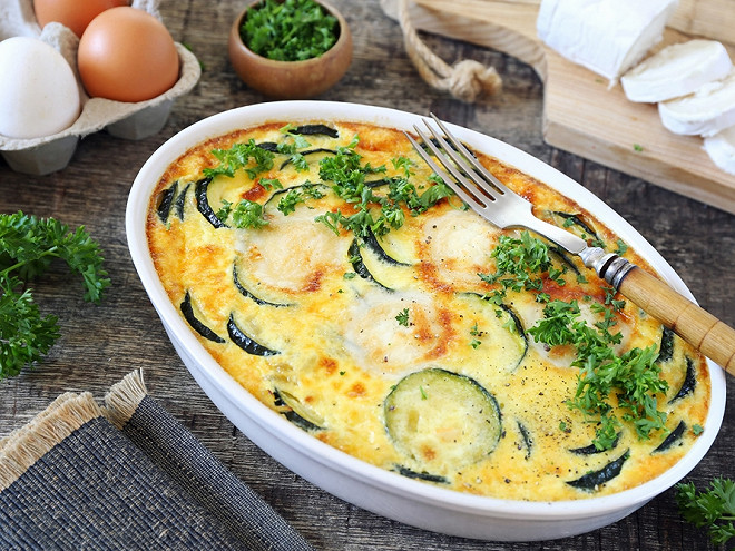 Flan Salé Courgette